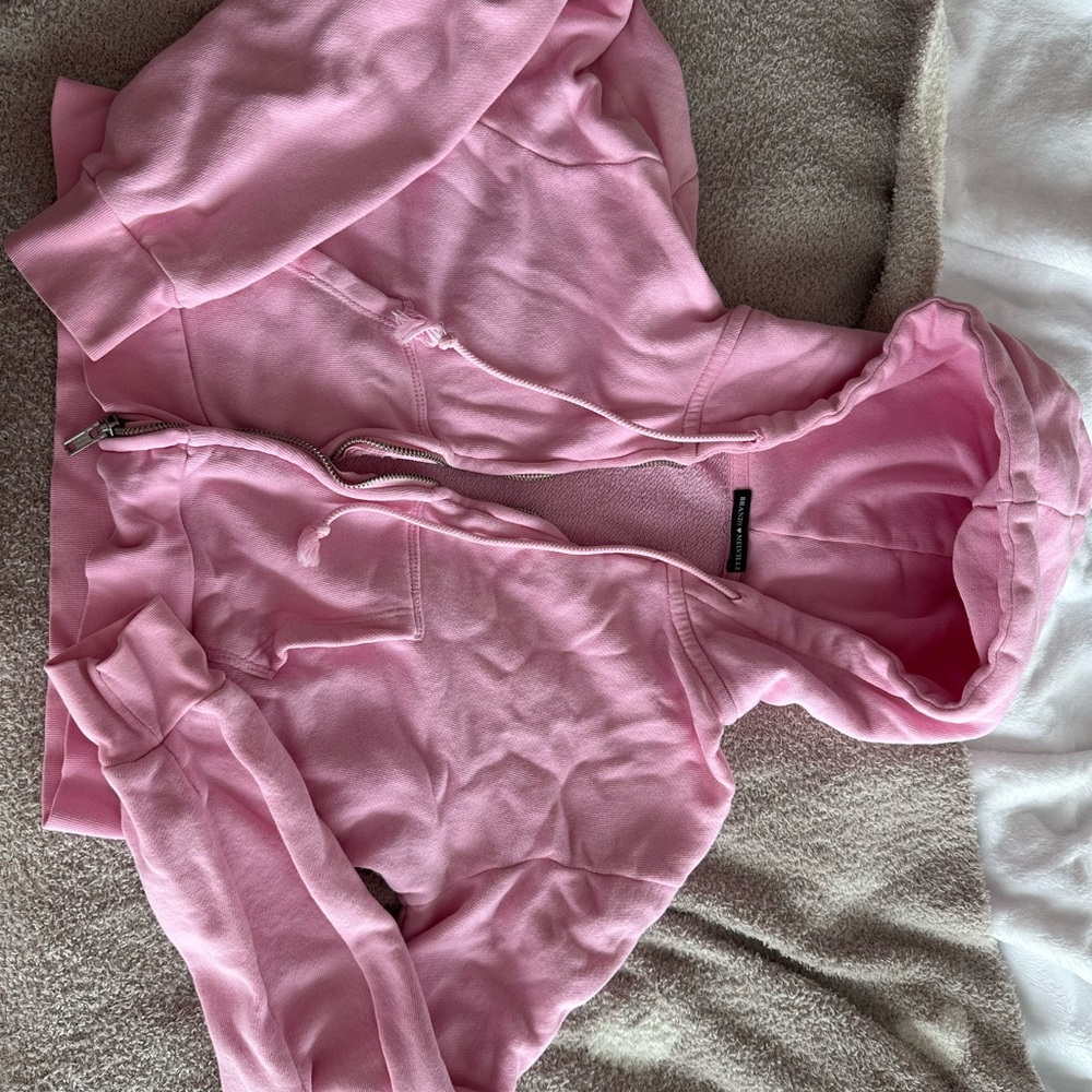 Brandy Melville Bubblegum Pink Hoodie